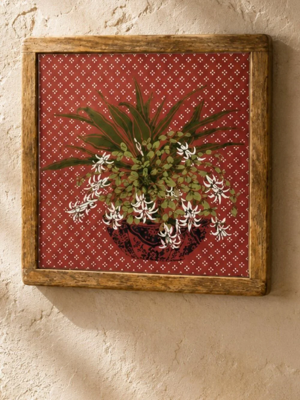 Vintage Italian Ceramics by Ceramiche Piemme Valentino Series Floral Tile Trivet